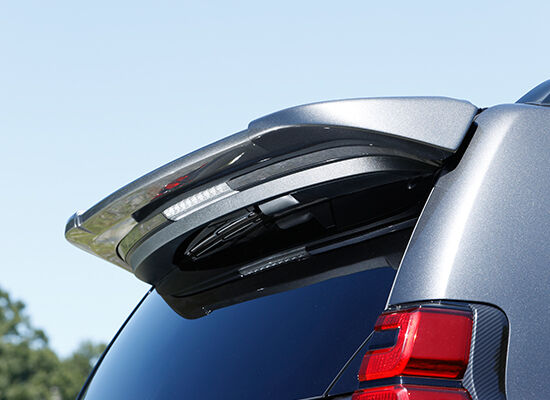 プラド150後期　リアゲートスポイラー バックドアスポイラー （ #リアゲートスポイラー ）、 ついでに