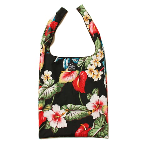 Shopping Bag "Tropical Black" / Made in Hawaii