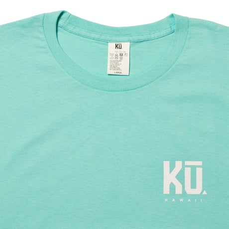 T-shirts "Mint Green x White"