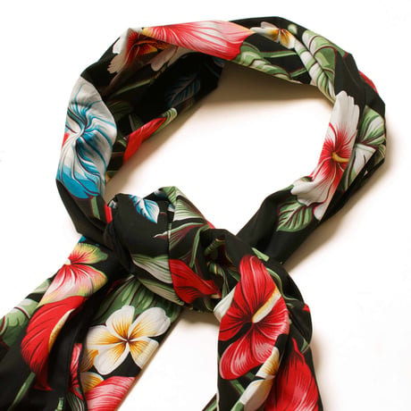 Stole "Tropical Black" / Made in Hawaii