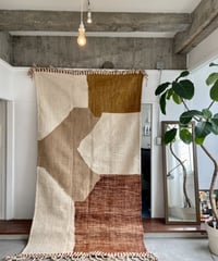Zanafi Navy Moroccan rug【ザナフィ ネイビーモロッカンラグ】 | Sa