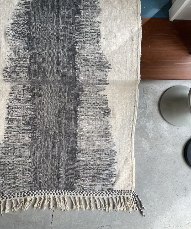 Zanafi Navy Moroccan rug【ザナフィ ネイビーモロッカンラグ】 | Sa