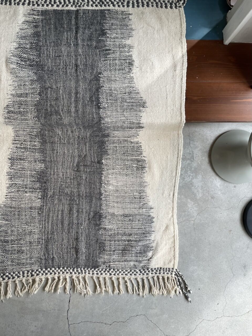 Zanafi Navy Moroccan rug【ザナフィ ネイビーモロッカンラグ】 | Sa