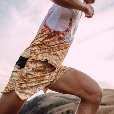 5 Pocket Race Short Pants #1 Marbling