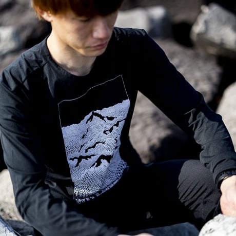 Graphic Long Sleeve Shirt #1 Black