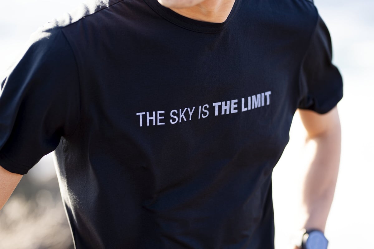 THE SKY IS THE LIMIT