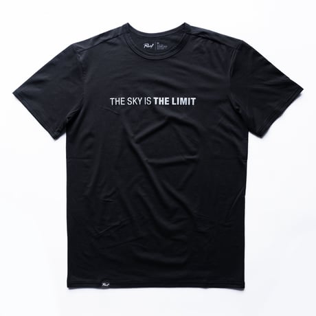 "THE SKY IS THE LIMIT" T Shirt #1 Black