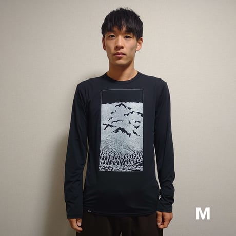 Graphic Long Sleeve Shirt #1 Black