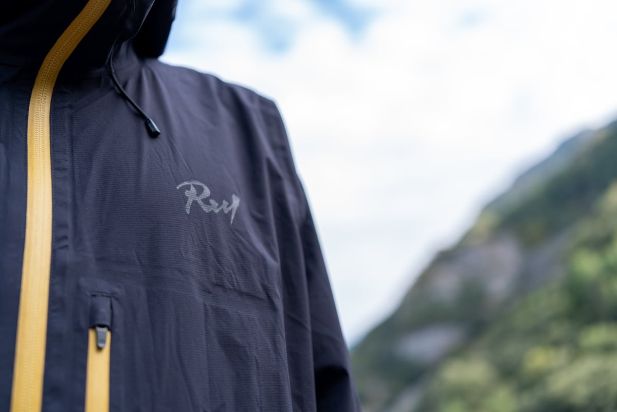PERTEX® SHIELD AIR Hawk Jacket Black×Inaho Gold
