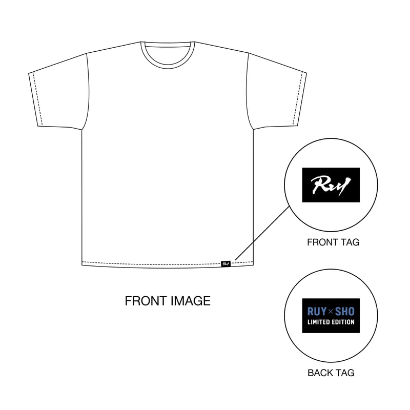 Ruy×Sho写真集発売記念限定Tシャツ | Ruy