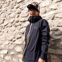 PERTEX® SHIELD AIR Hawk Jacket Black×Inaho Gold