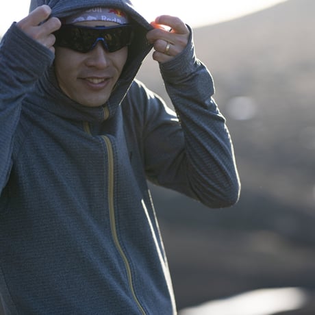 Race Fullzip Hoodie #1 Heather Grey/Inaho Gold