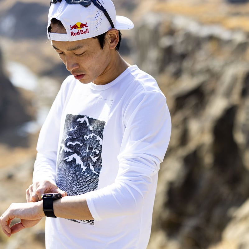 BRIEFING ホワイトラグランスリーブシャツ BRIEFING ホワイトラグランスリーブシャツ