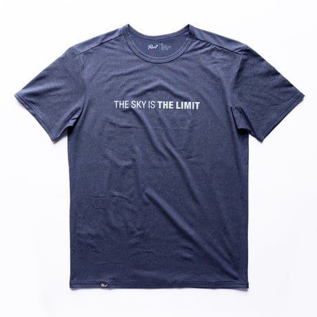 "THE SKY IS THE LIMIT" T Shirt #1 Heather Navy