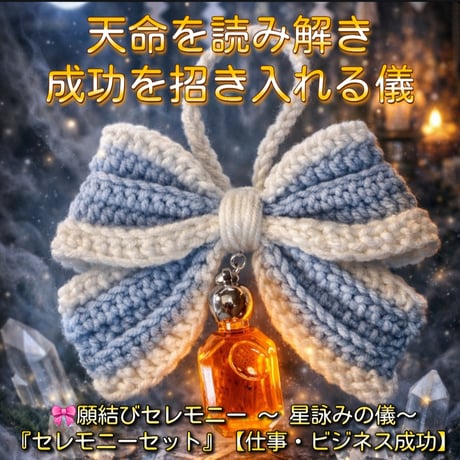 《予約済み商品です》🎀願結びセレモニー ～ 星詠みの儀～ 『セレモニーセット』【仕事・ビジネス成功】