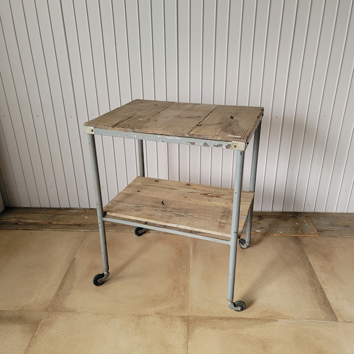 メディカルワゴン*古材 | 古家具/雑貨ノ壱に堂