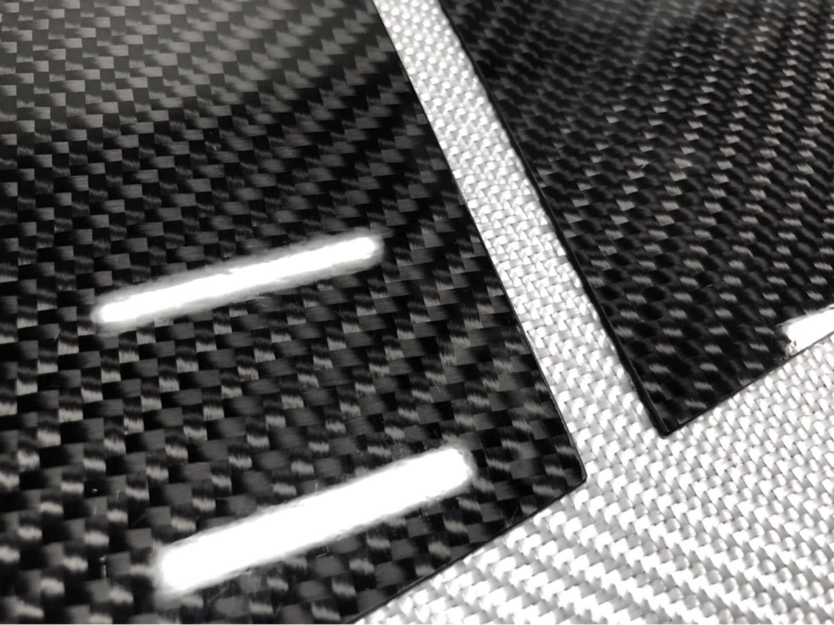 GRX120系マークX【リアルカーボン／綾織りブラック】ピラーガーニッシュ