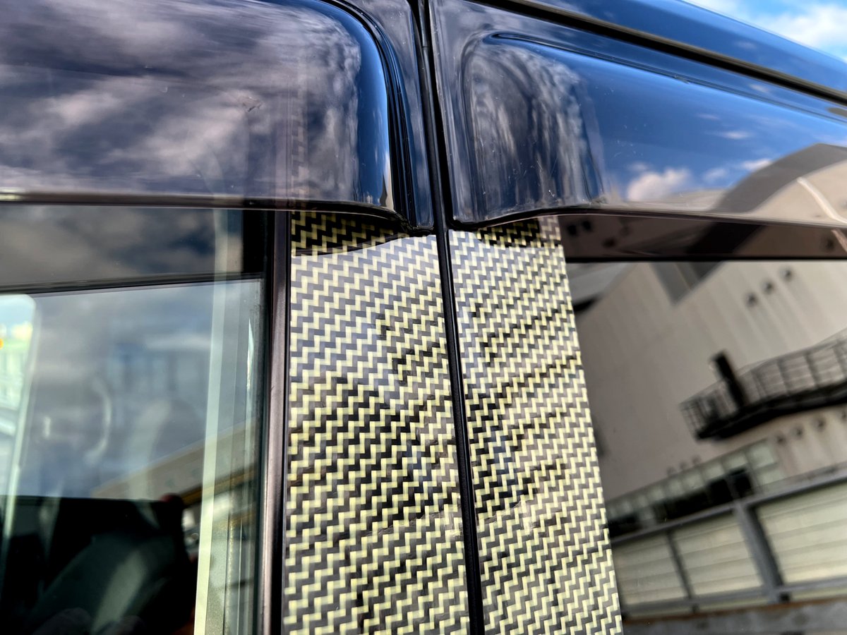 C26系 セレナ【本物フォージドカーボン】ピラーガーニッシュ