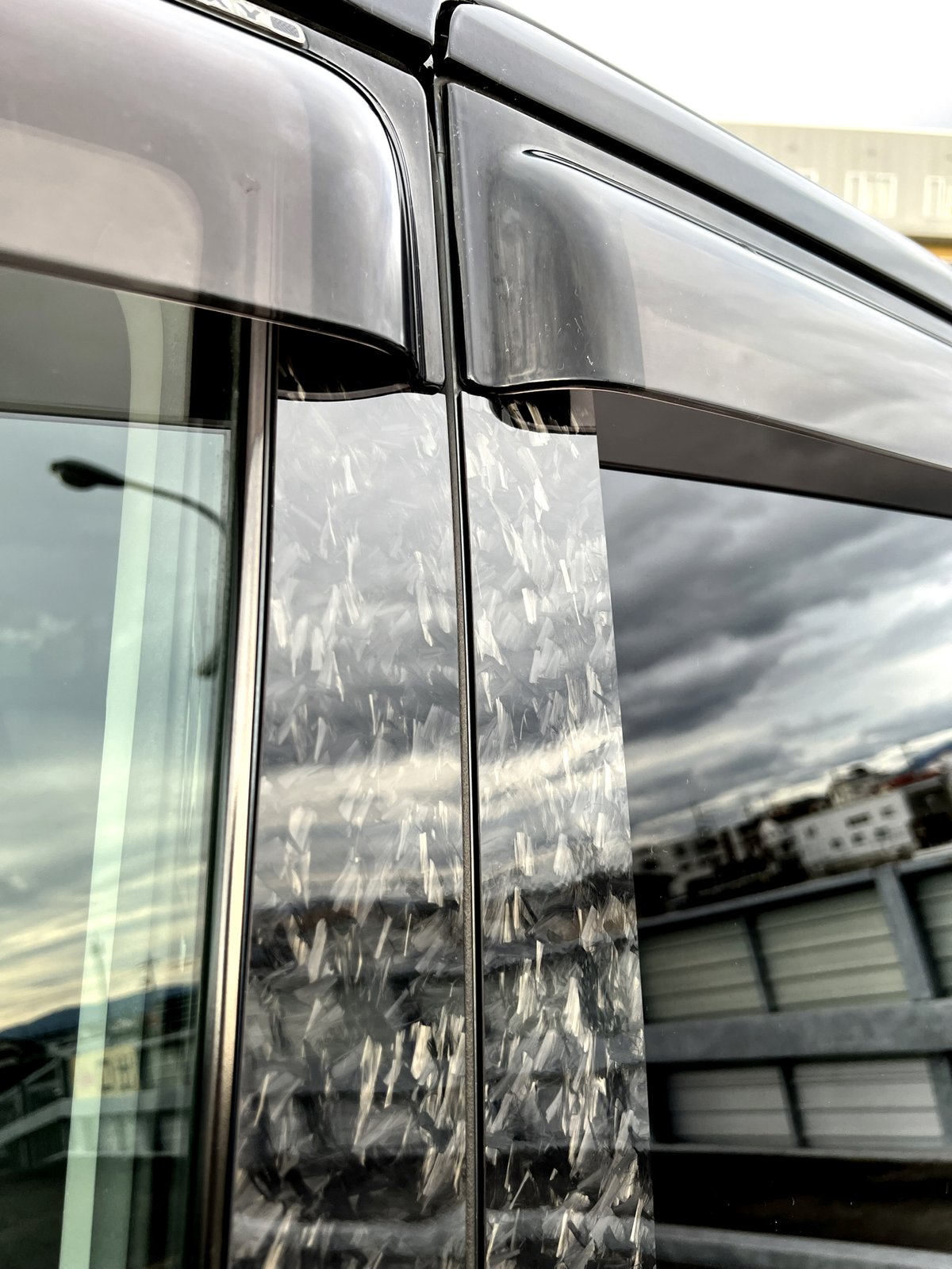 タント L375S/385S型 10pフルセット 4Dブラックカーボンピラー タント L375S/385S型 10pフルセット 4Dブラックカーボンピラー