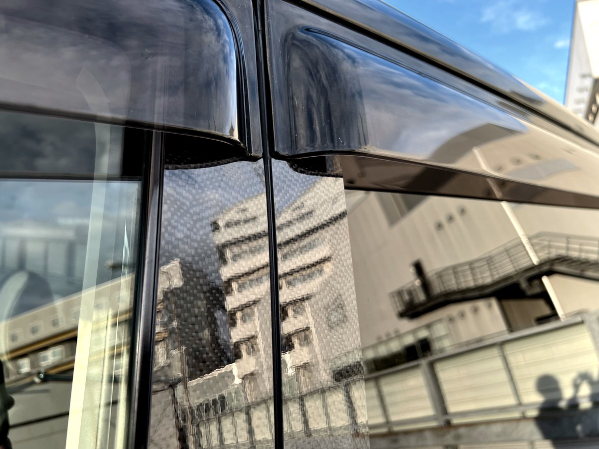 30系セルシオ・LS430【本物フォージドカーボン】ピラーガーニッシュ