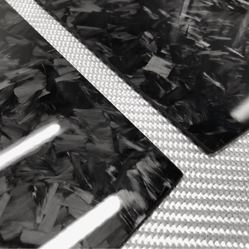 ダイハツ L375系 タント【リアルフォージドカーボン】ピラー