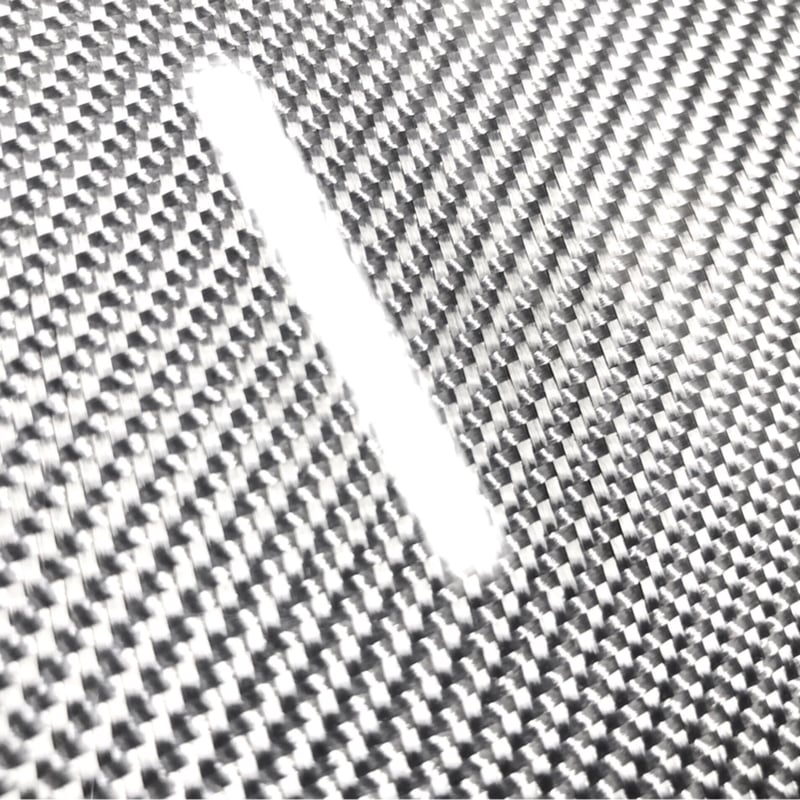 ダイハツ L375系 タント【リアルカーボン／綾織りシルバー】ピラー