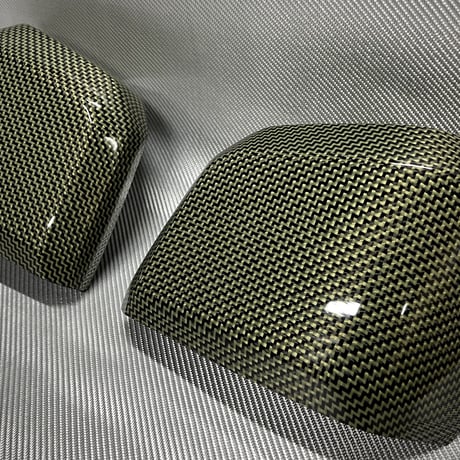 200系 ハイエース 6型〜【リアルカーボンケブラー】ドアミラーカバー