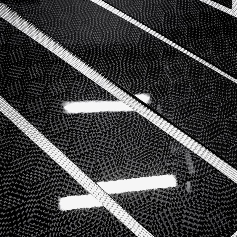 ホンダ N-BOX JF1/JF2【リアルカーボン／スクエア織り】ピラー