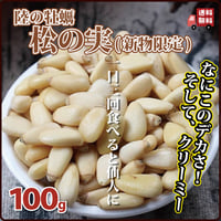 松の実 大粒 クリーミー 新物限定 とれとれ サクサク 陸の牡蠣 生活習慣病予防 炎症やかゆみの抑制 貧血の予防に アンチエイジング効果 長寿薬膳堂