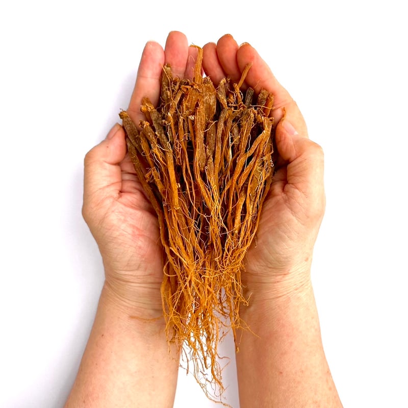 2袋！長白山6年根高麗人参 ひげ100g 野生環境栽培薬膳 朝鮮人参 サポニン 高麗人参 ひげ根 100g 6年根 紅参 長白山 高麗人参酒 高麗人参茶