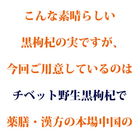 黒枸杞 黒クコ チベット野生黒枸杞 アントシアニン 長時間スマホ・パソコンを見ている方におすすめ 紫外線から皮膚を保護 長寿薬膳堂