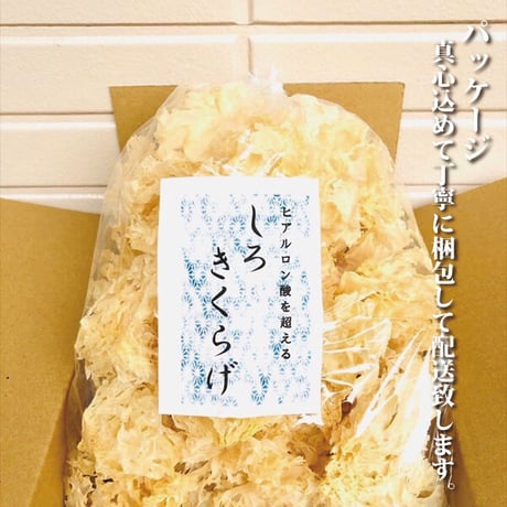 白きくらげ 200g 薬膳 高級食材 白 希少 乾燥 漢方 健康食品 農薬不使用 無添加 圧倒的な安さ 日本を健康にする長寿薬膳堂