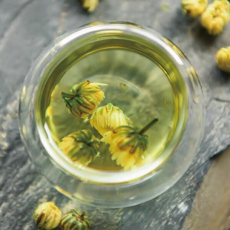 菊花茶 120g  解熱効果 高血圧予防 夏バテ解消 のぼせ 慢性肝炎 眼精疲労 解毒 消炎などに 中国茶館 長寿薬膳堂