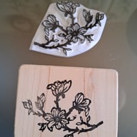 コブシのスタンプ　取っ手つき