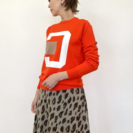 DOUBLE STANDARD CLOTHING (ダブルスタンダードクロージング ) レーヨンロゴニット 0209010224