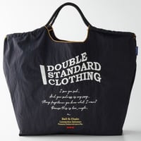 DOUBLE STANDARD CLOTHING (ダブルスタンダードクロージング ) Ball&Chain/Distorted logo ショッピングバッグ 0400023223