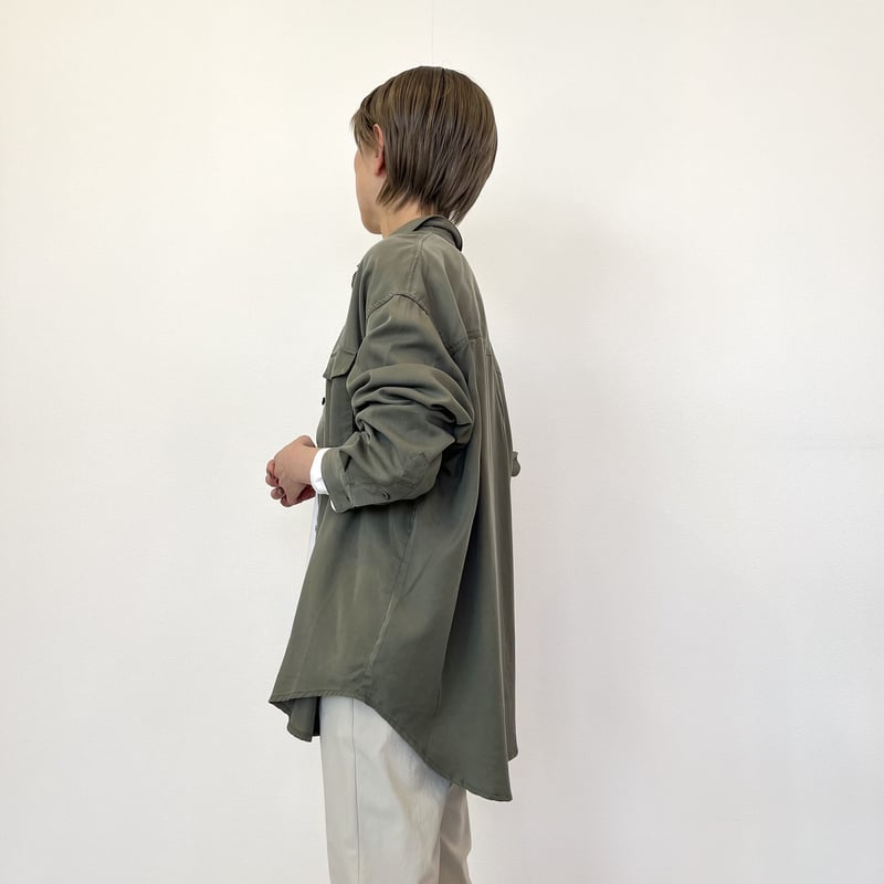 MICA&DEAL (マイカ&ディール) ミリタリーワークシャツ 0123101022 | é
