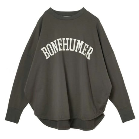 MICA&DEAL (マイカ&ディール) "BONEHUMER" ロゴハイゲージプルオーバー 0122409242