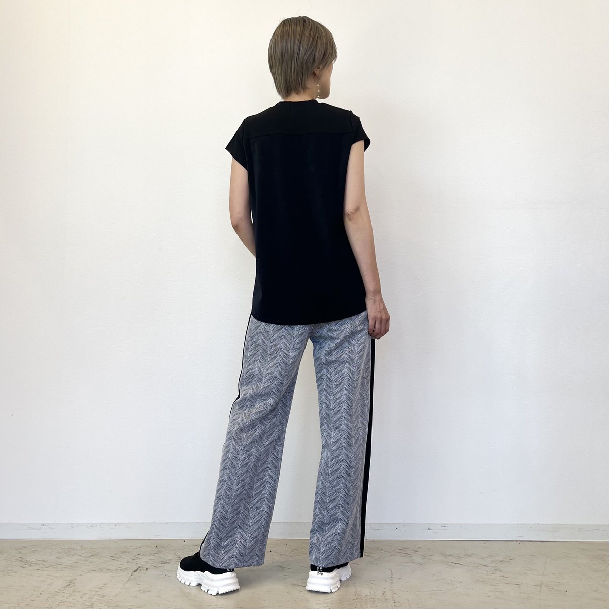 【新品未使用】ダブルスタンダードクロージング sov. ポンチカットソー DOUBLE STANDARD CLOTHING SOV. (ダブルスタンダードクロージング