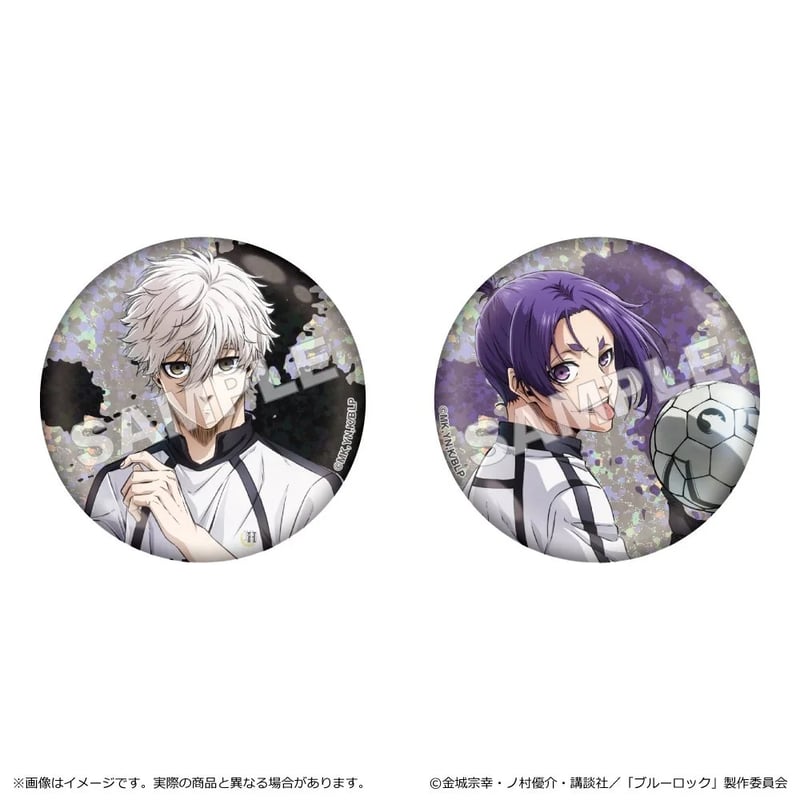 ブルーロック　凪誠士郎10点　トレーディングホログラム缶バッジ　マズル原作絵 ブルーロック凪誠士郎10点トレーディングホログラム缶バッジマズル原作絵