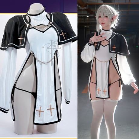 浄罪神官 セクシーセパレートシスターコスプレセット【十六夜工坊】NO.337