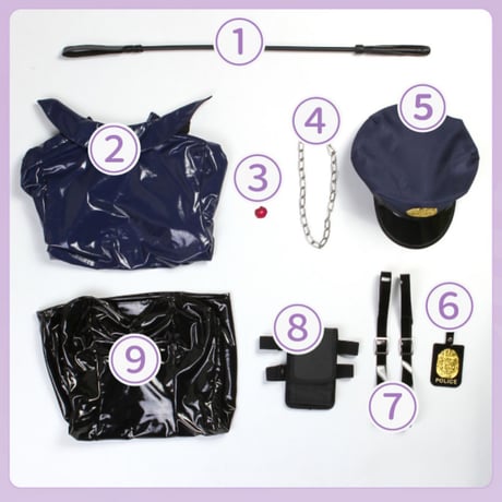 喜多川海夢 ポリスガールコスプレ エナメル 着せ恋【歪萌舍】 NO.202