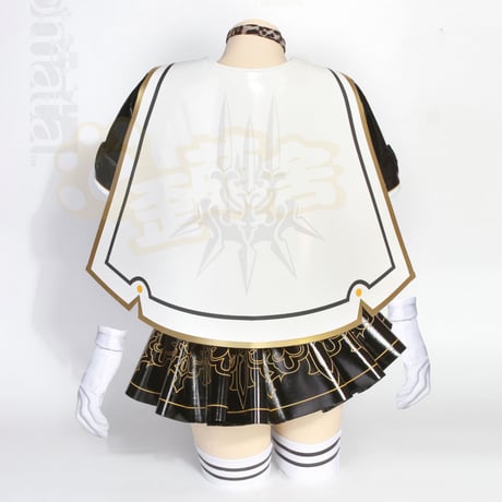 『ニーア オートマタ』ヨルハ二号B型女子高生エナメルJKコスプレ8点セット 2B制服【歪萌舍】 NO.207