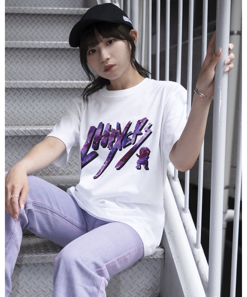 未開封　Amilige×ちいめろコラボイラストTシャツ　ステッカー付き ちいめろ × Amilige SPECIAL COLLABORATION– A AM STUDIO