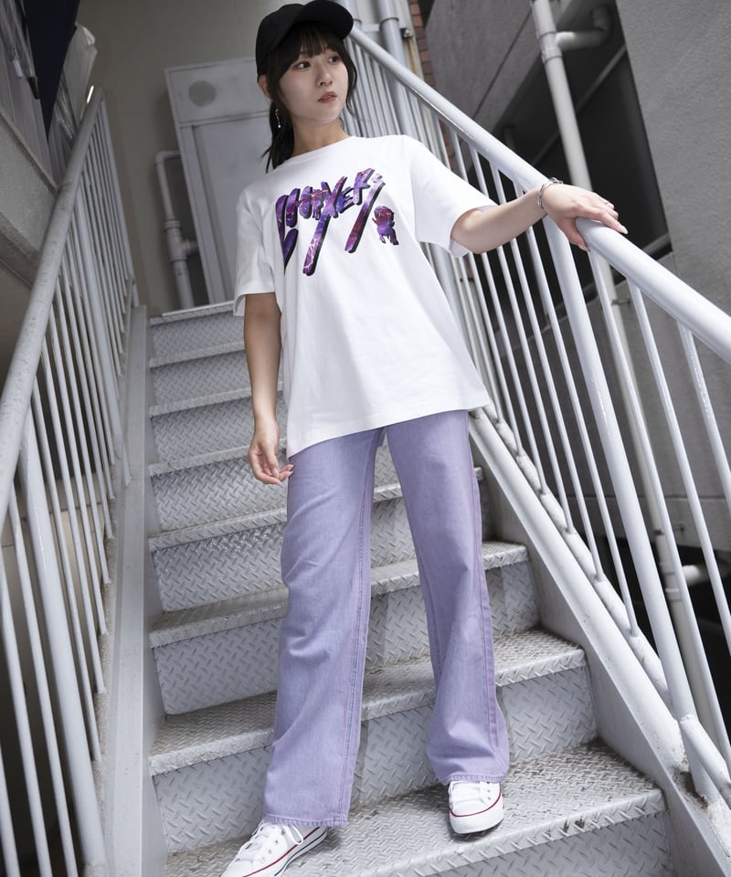 MOAコラボデザインT‐shirt(B):WHITE | CHIXERS