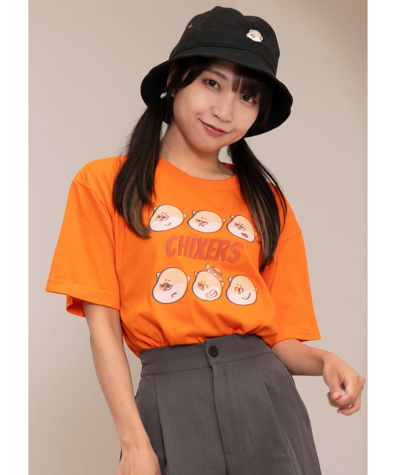 ちぃたん☆フェイス刺繍バケットハット | CHIXERS