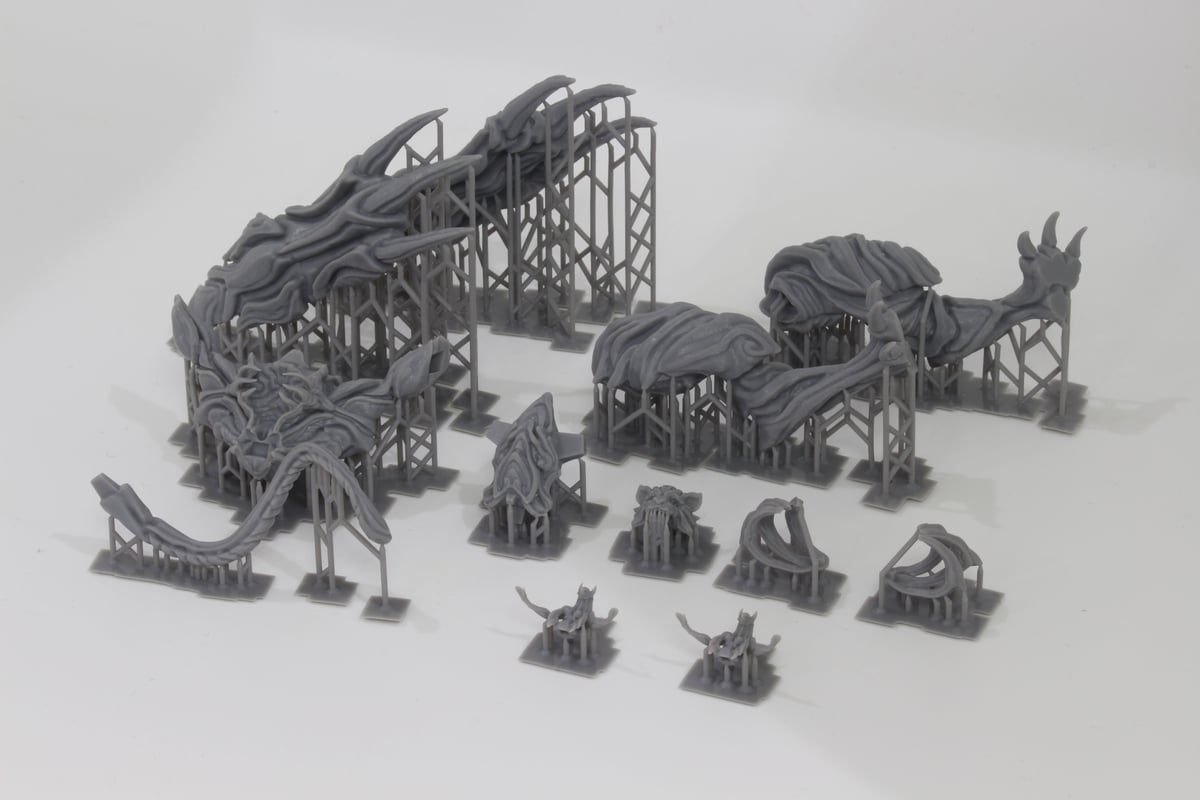オリジナルデザイン ガレージキット 3Dプリンター出力品（全高約25cm） 予約販売】Yoshi. 氏デザイン「トラコ」数量限定販売【3Dプリンター