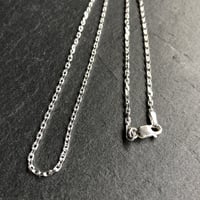 silver925 narrow chain necklace ネックレス