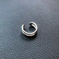 Narrow twin classic ring 925