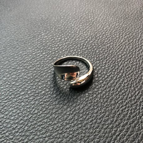WAVE natural ring 925